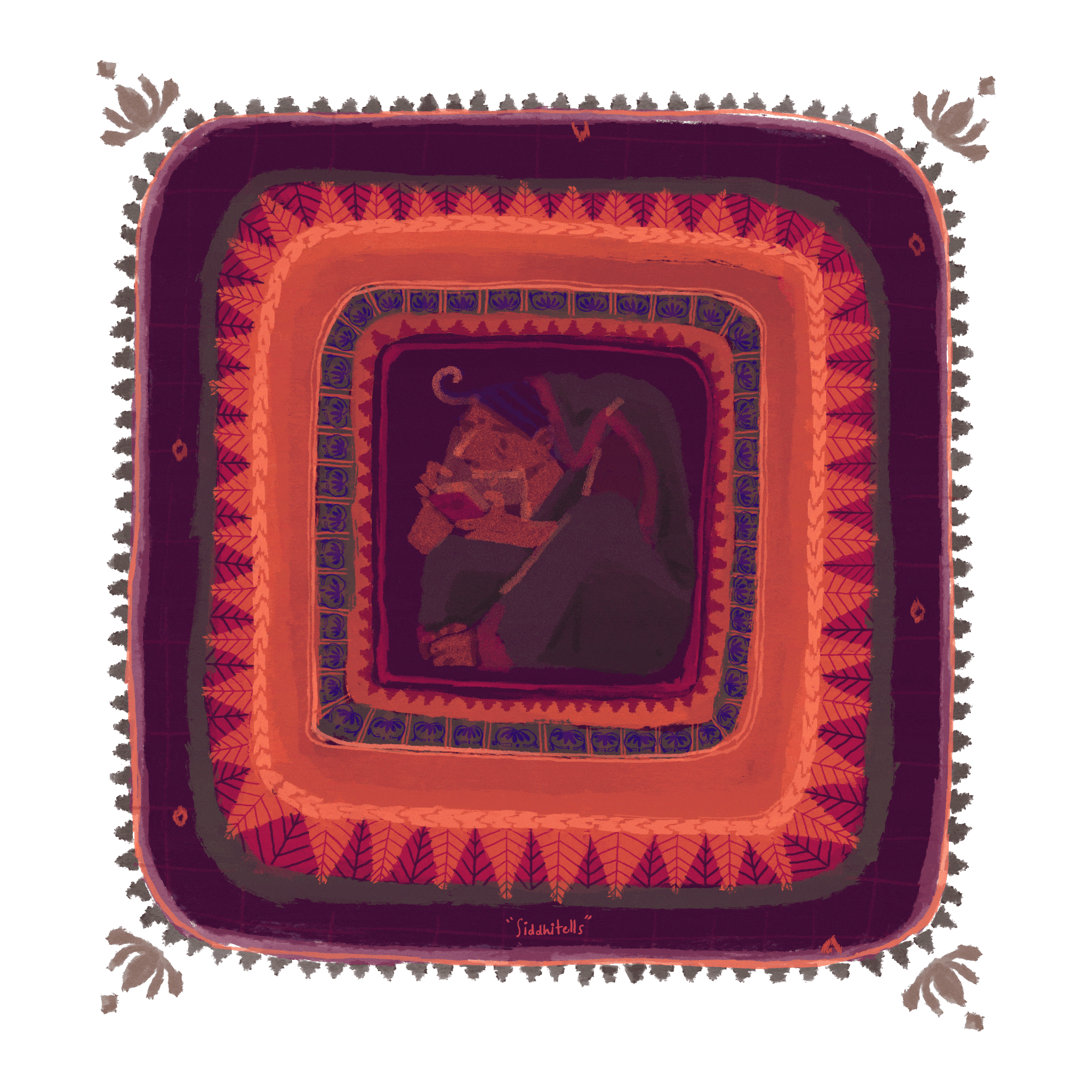 saree_ladyphone.gif