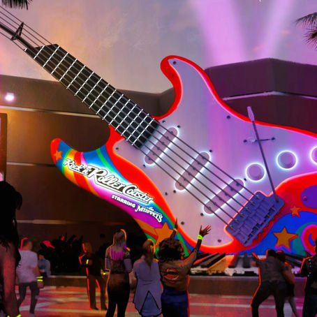 Disney World’s Epcot Soarin’ Across America, Disney's Hollywood Studios Rock 'n' Roller Coaster Starring The Muppets, Universal Studios Florida Spielberg Summer Blockbusters Featuring Disclosure Day