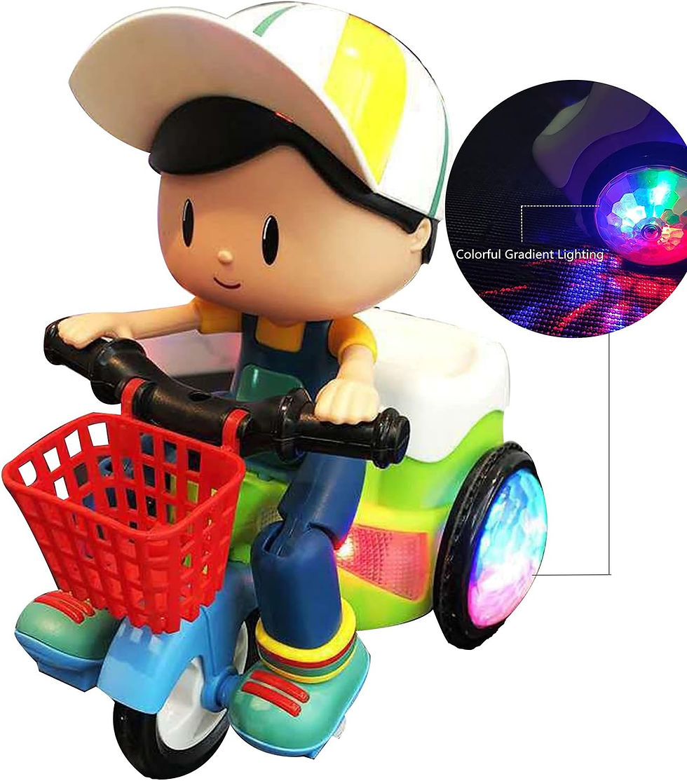 Thumbnail: Electric Stunt Tricycle Spinning Stunt Car Toys