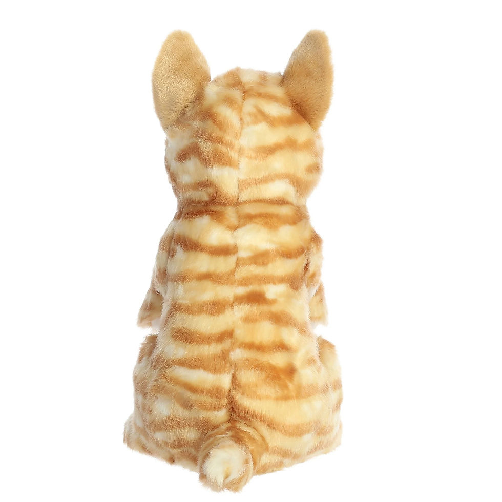 Thumbnail: Aurora® - Miyoni® Tots - Sitting Pretty™ - Orange Tabby Kitten