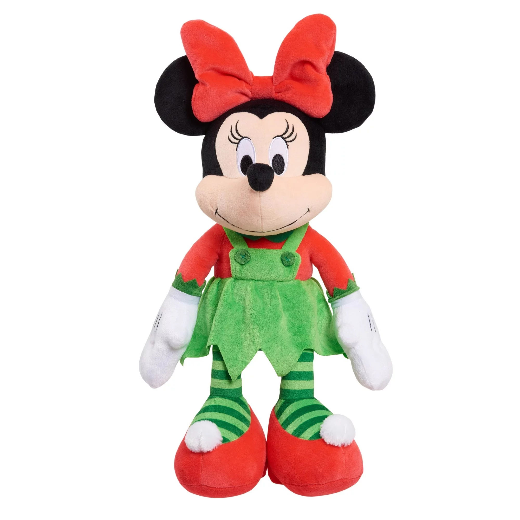 Disney Holiday 18-inches Large Minnie Mouse Plush, Officially Licensed Toys