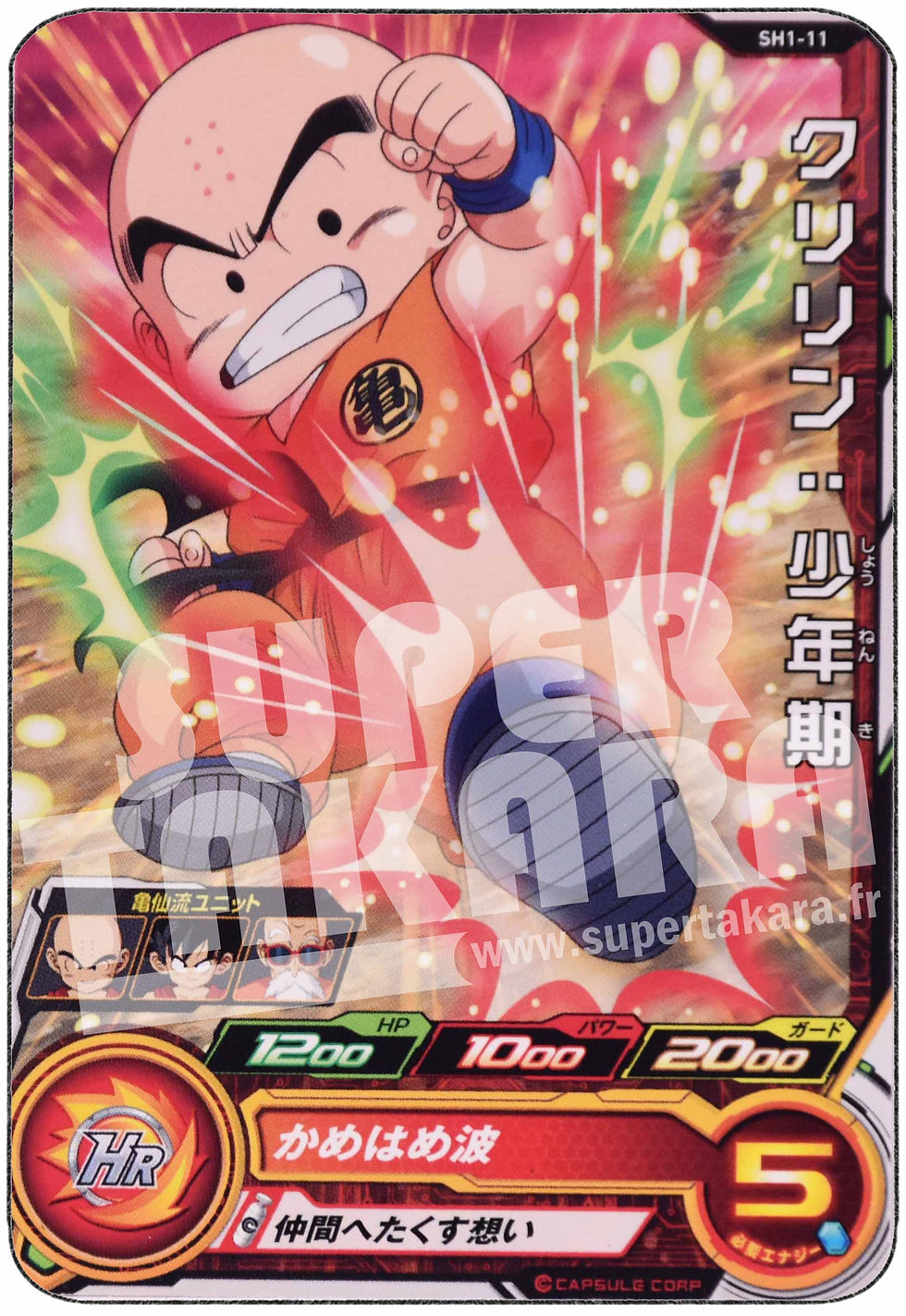 Carte n° SH1-11