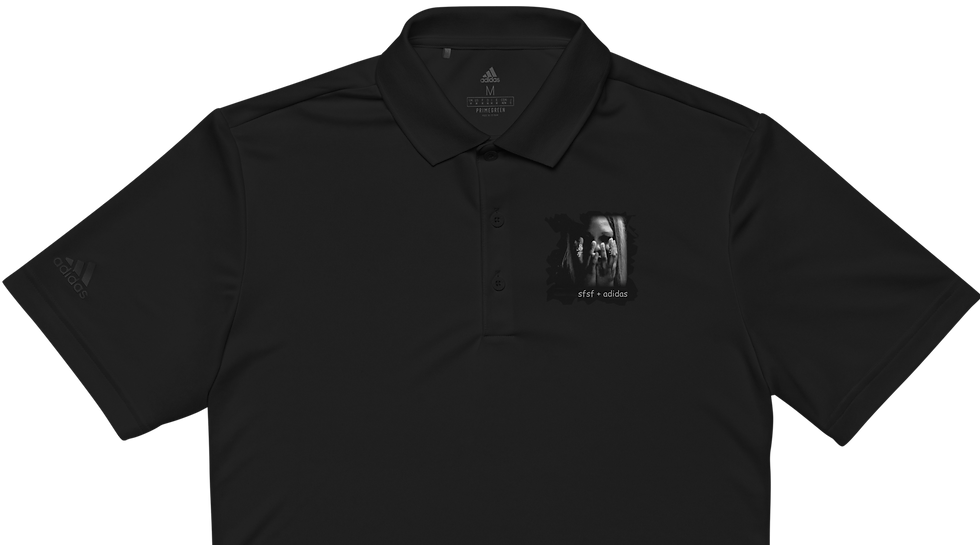 Thumbnail: sfsf + adidas Premium Polo Shirt Black
