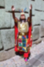 Inti Raymi worshiper