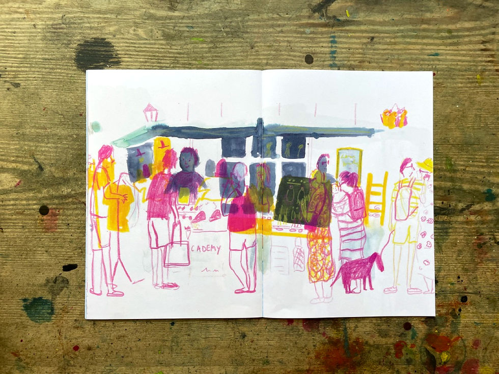 Thumbnail: Drawings of the South West zine