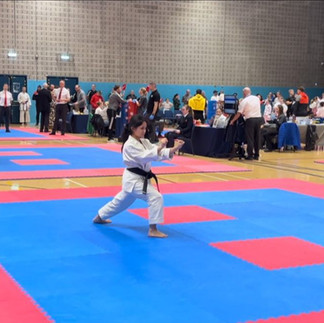 Soncho karate club at the welsh karate league 
