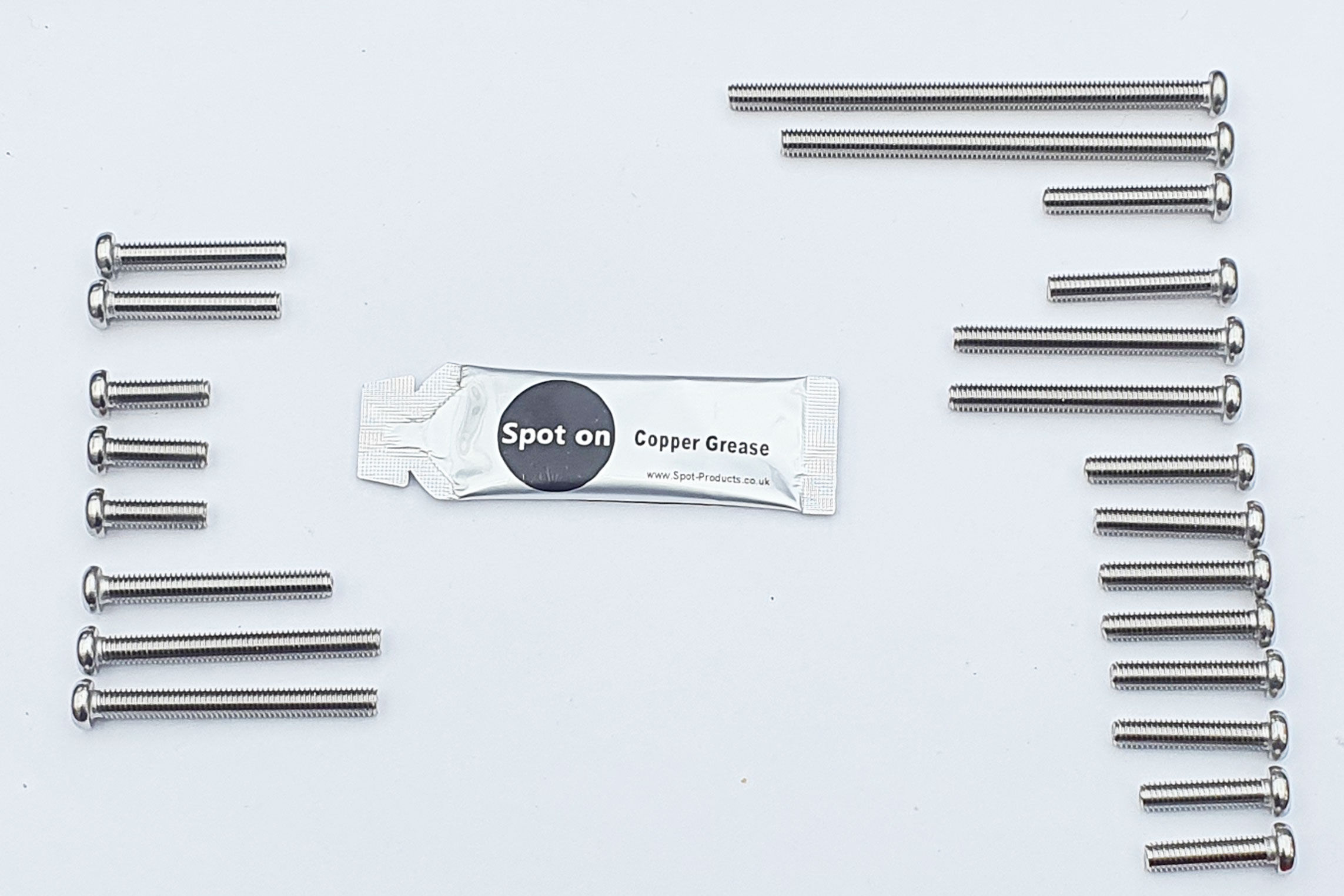 Kawasaki S2/S2A TRIPLE 350cc STAINLESS JIS SCREW KIT