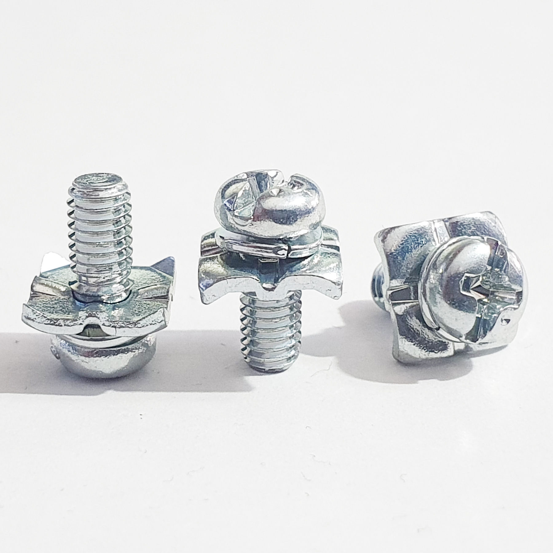 M4 x 10 +/- SH Terminal Block Screws square seat 8.8X1.2 diagonal push 288B0410