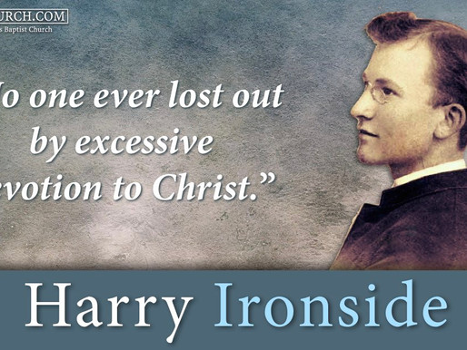 Quote of the Day: Harry Ironside