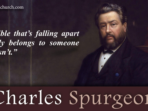 Quote of the Day: C.H. Spurgeon