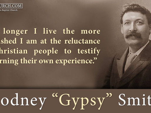 Quote of the Day: Rodney “Gypsy” Smith