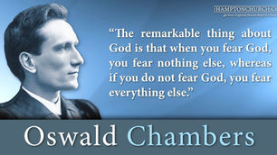 Quote of the Day: Oswald Chambers