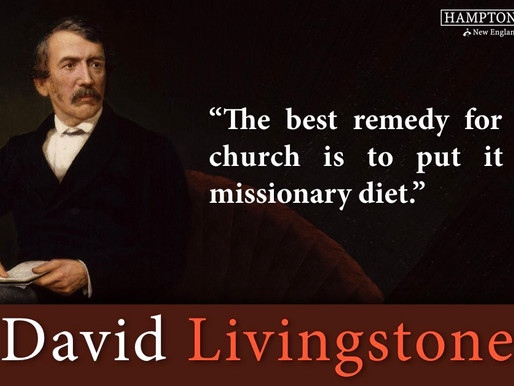 Quote of the Day: David Livingstone