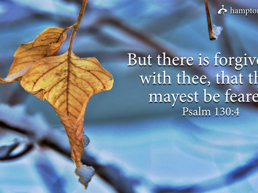 Verse of the Day: Psalm 130:4