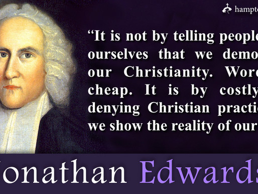 Quote of the Day: Jonathan Edwards