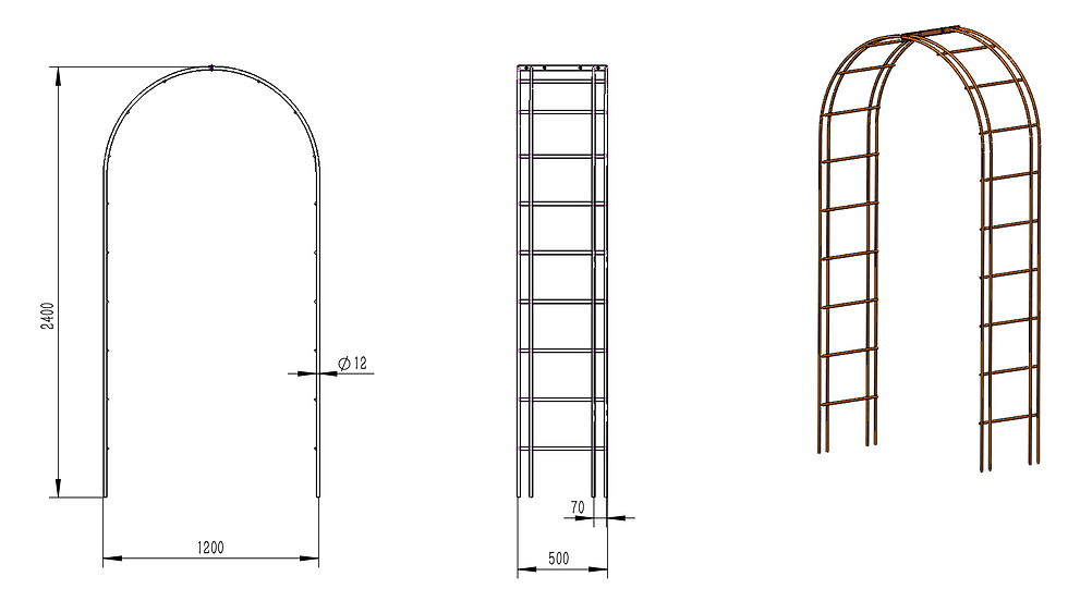 Thumbnail: The Ruapehu Corten Archway