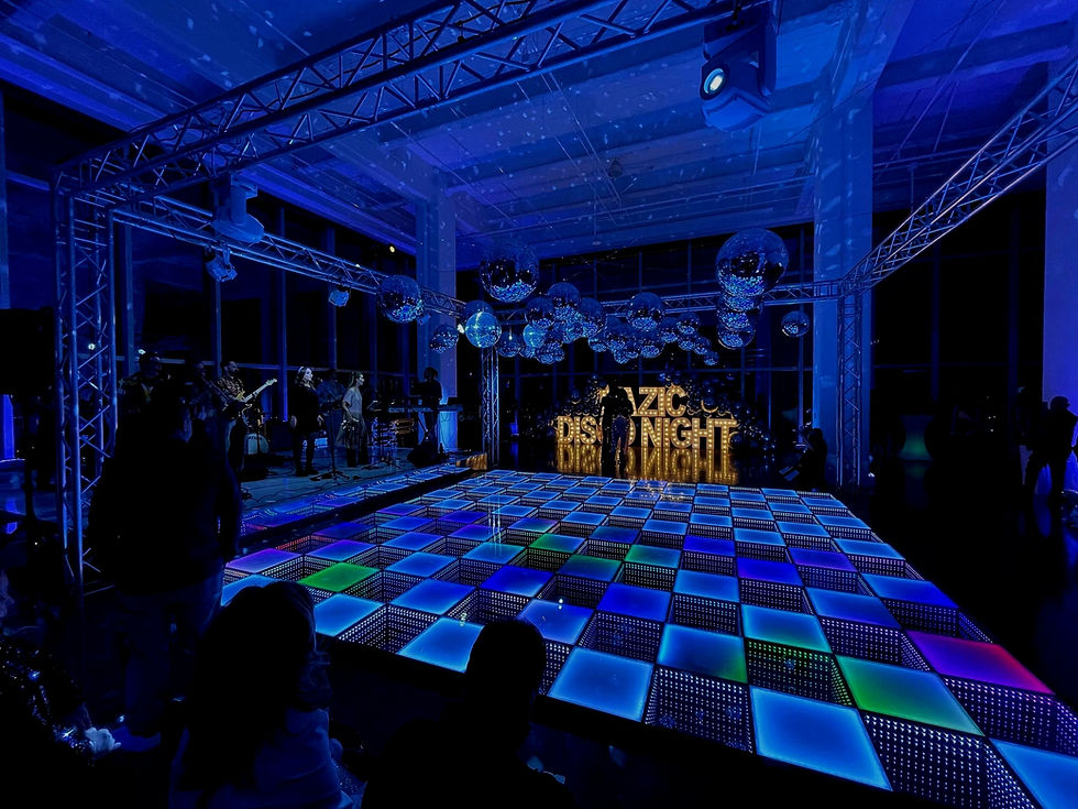 Disco Night Dance Floor