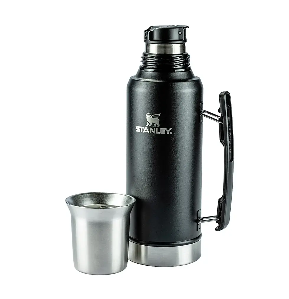 Miniatura: Garrafa Térmica Mate System Matte Black | 1.2L