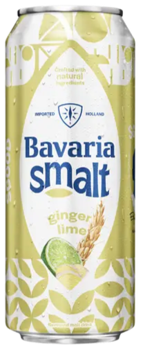 Cerveja sem álcool Bavaria Smalt Ginger Lime 500ml