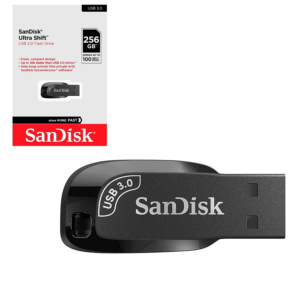 Miniatura: Pendrive Sandisk Ultra Shift 256GB