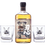 Miniatura: Whisky Pure Malt Shinobu Mizunara Blend 700ml + 2 copos