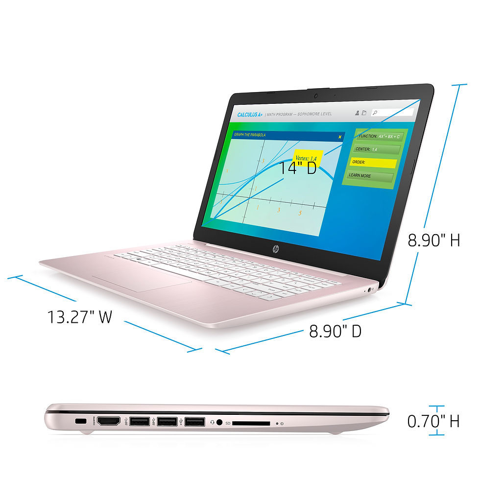 Miniatura: Notebook HP Stream 14", Intel Celeron, 4GB RAM, 64GB