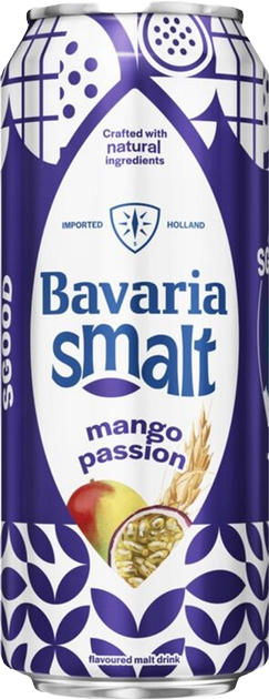 Cerveja sem álcool Bavaria Smalt Mango Passion 500ml