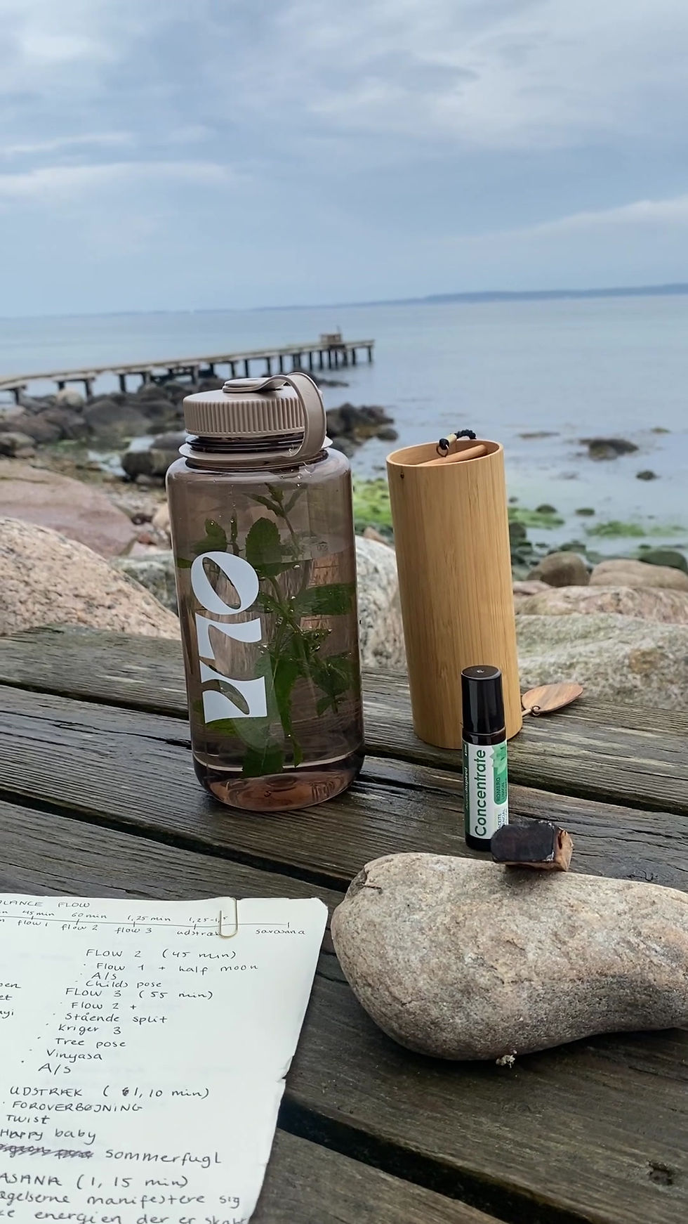 Miniaturebillede: VANDFLASKE BRUN