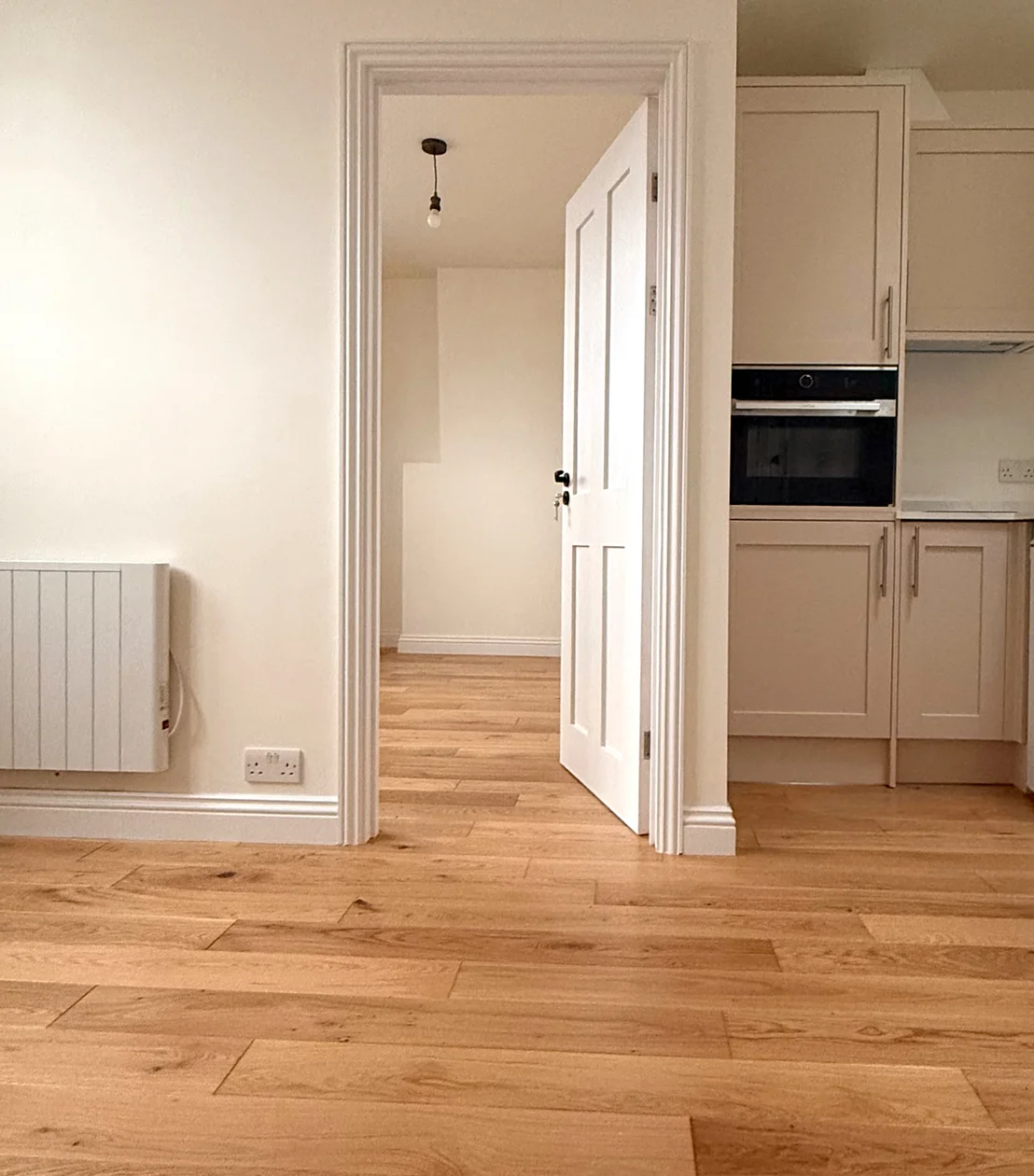 We created an open kitchen to make the most out of the space.