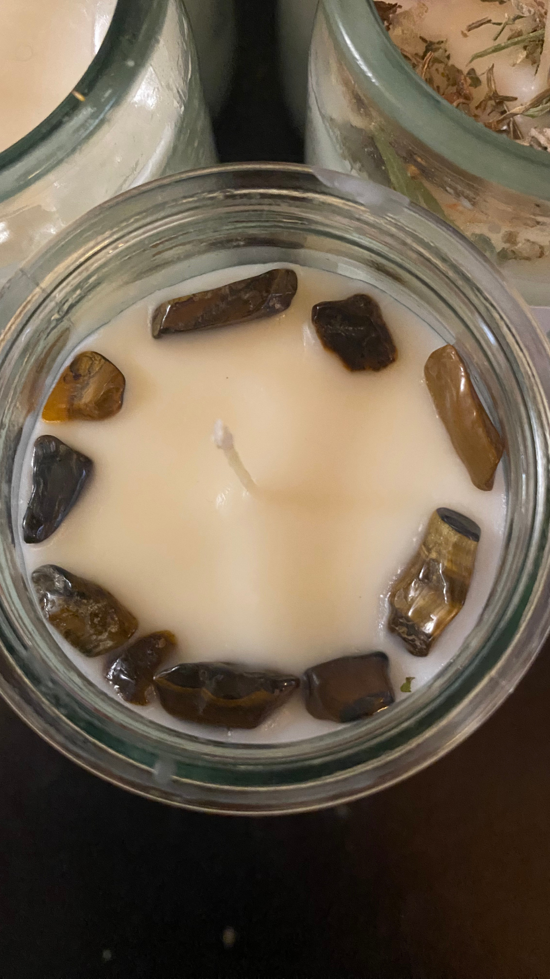 Tigers Eye Success and Prosperity 3 Day Candle