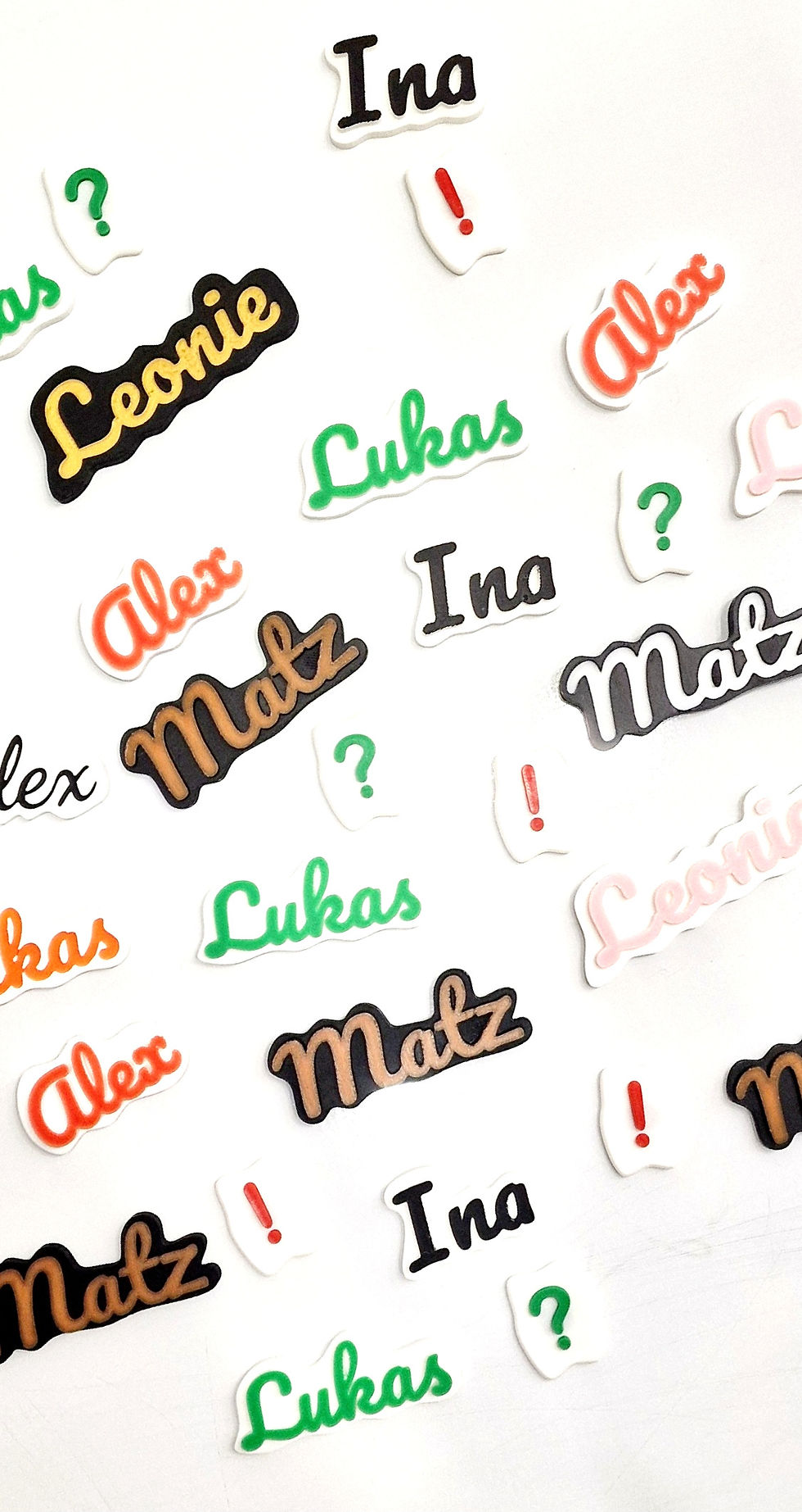 Whiteboard Namensschild