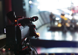 Video Camera Shooting in Studio