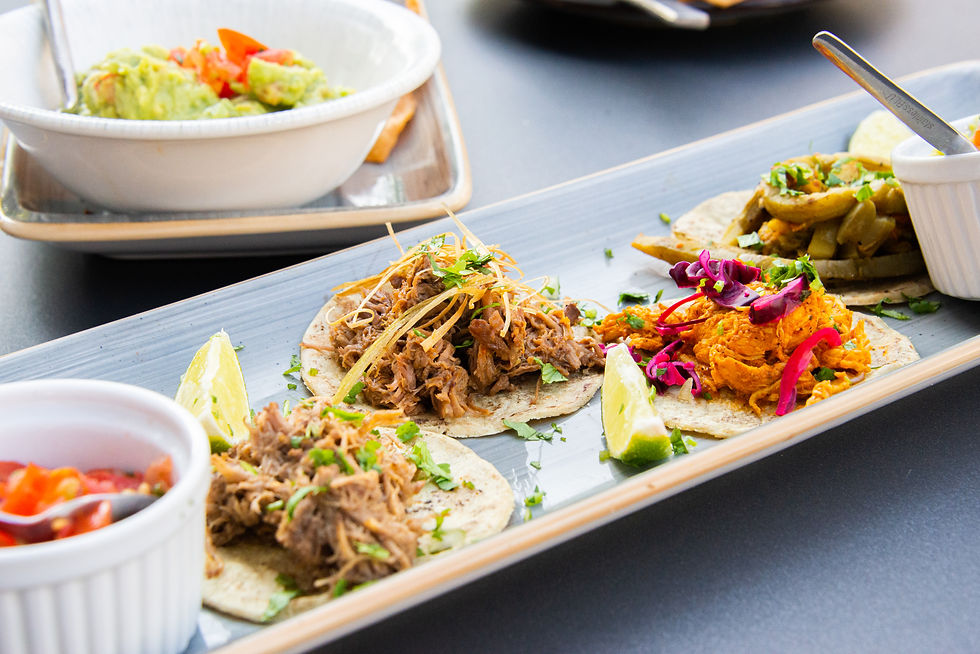 Selection of tacos @ Cartell