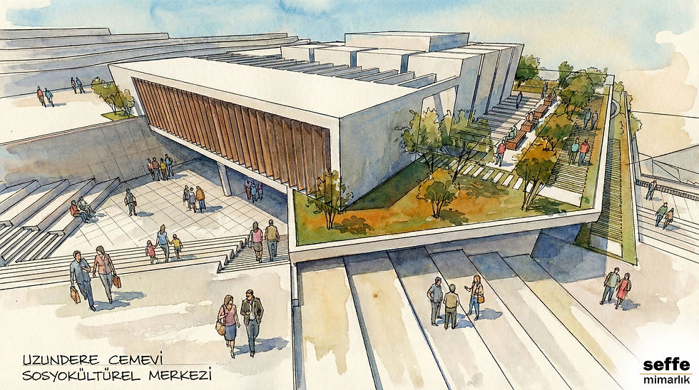 Uzundere Cemevi | Sosyokültürel Merkez Projesi