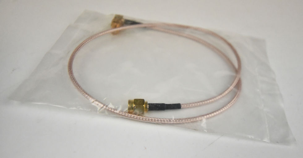 Küçük resim: SMA Male To SMA Male Pigtail Adapter Extended Patch Cable for FPV Antenna RC Dro