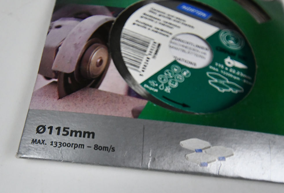 Thumbnail: Norton Expert Cream 100 115mm Porcelain Ceramic Granite Tiles Cutting Disc