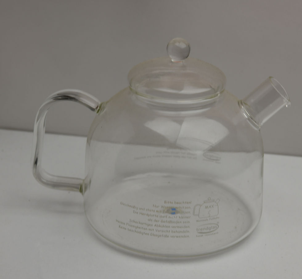 Thumbnail: Trendglas 111007 Borosilicate Glass Water Kettle with Glass Lid