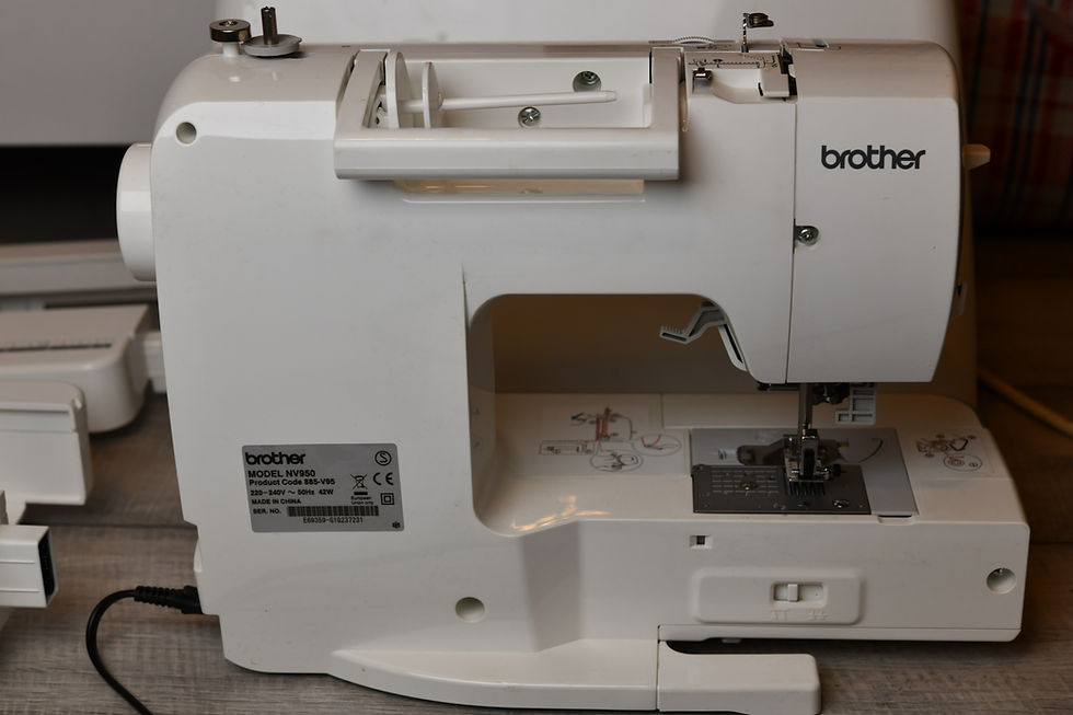 Thumbnail: Brother Innov-Is 950 (NV 950) Piko Embroidery and Sewing Machine and PE-Design S
