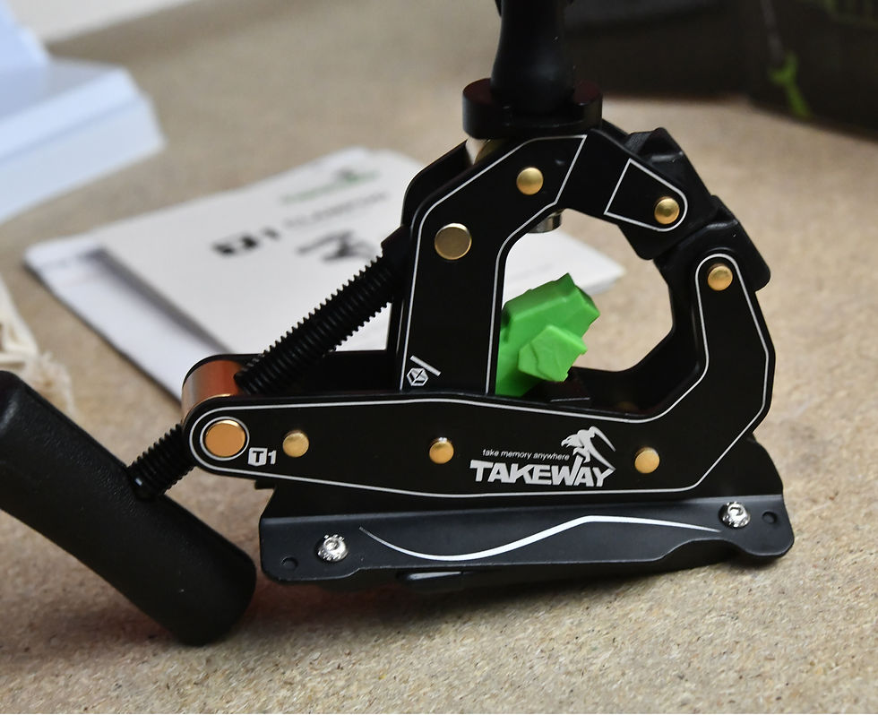 Thumbnail: Takeway T1 Clampod Plus G1 Tripod - Versatile Clamping System for Photo Video Ca