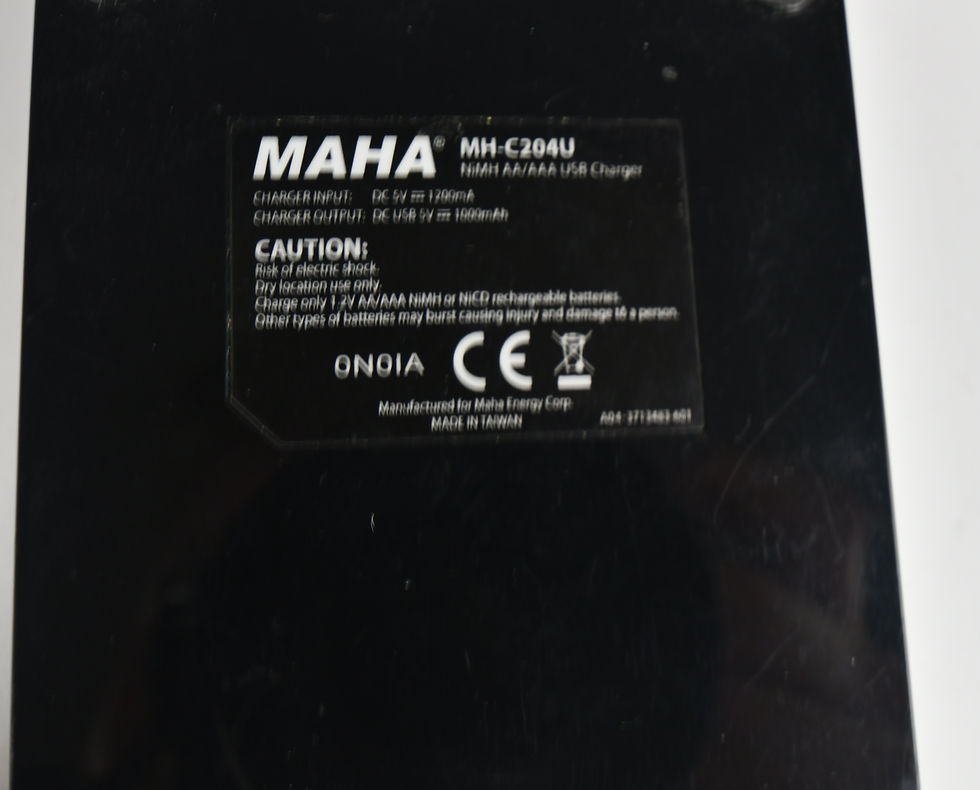 Küçük resim: Maha Powerex MH-C204U USB Battery AAA AA Charger /Powerbank