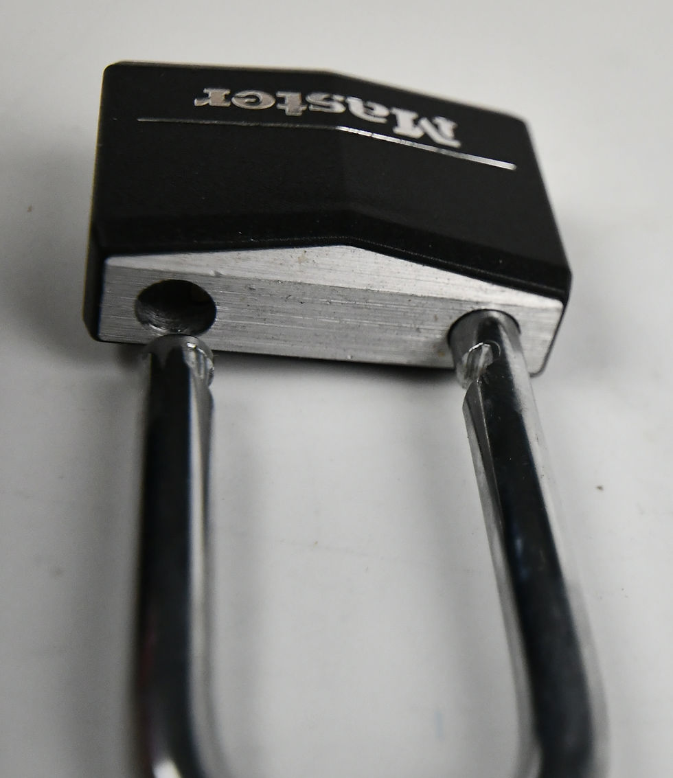 Küçük resim: Master Lock 141DLF Key Padlocks Solid Body No. 141 Padlock Aluminium with Vinyl
