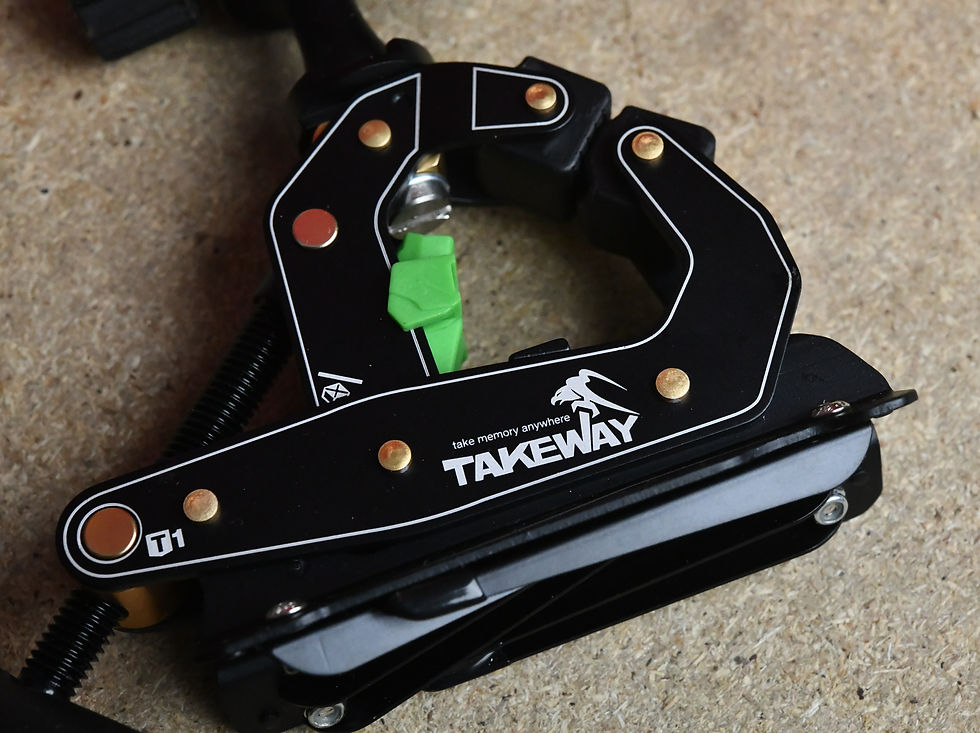 Thumbnail: Takeway T1 Clampod Plus G1 Tripod - Versatile Clamping System for Photo Video Ca
