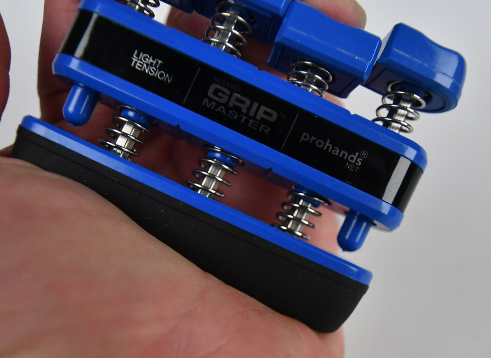 Thumbnail: Prohands Grip Master Light Tension Hand & finger Exerciser