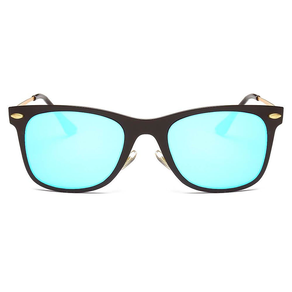Küçük resim: DUGALD | Classic Horn Rimmed Rectangle Fashion Sunglasses