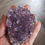 Küçük resim: Grade a Amethyst Druzy Crystals