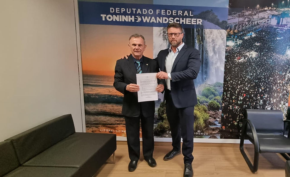 Deputado Requião Filho recebe apoio da bancada federal para buscar melhorias na fronteira entre Brasil e Argentina