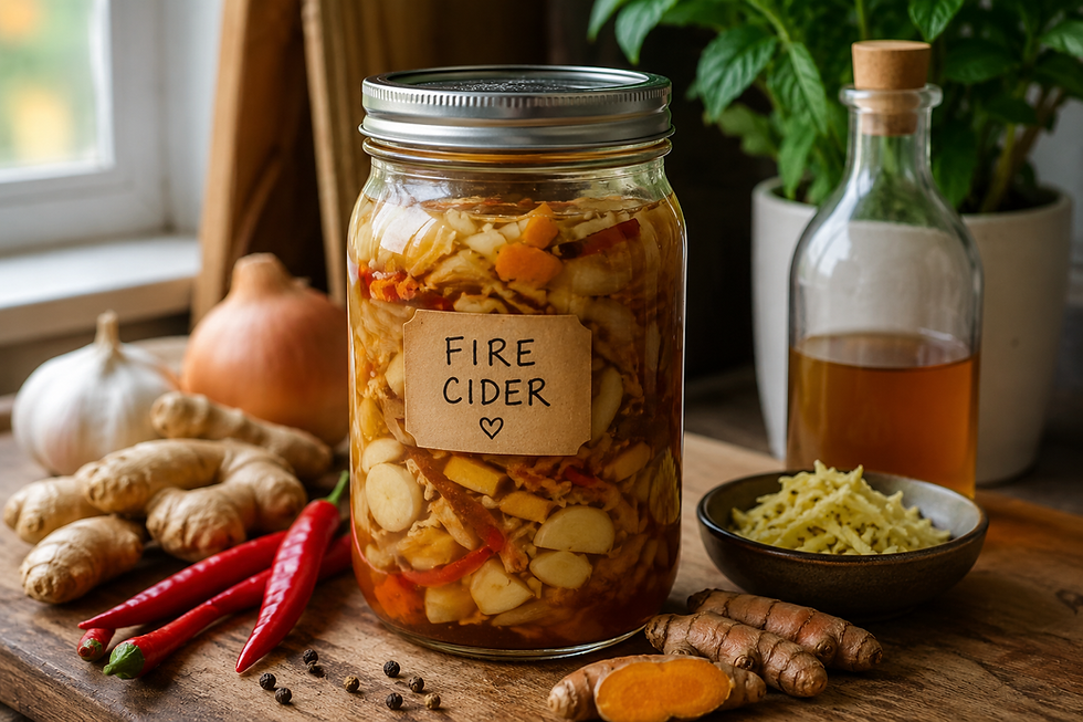 jar of fire cider