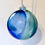 Thumbnail: Cobalt, Teal, Duck Egg Blue Bauble 9cm