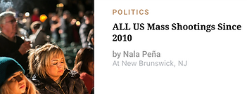 ALL US Mass Shootings Since 2010 