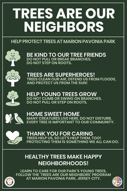 Reservoir 3 Tree Sign